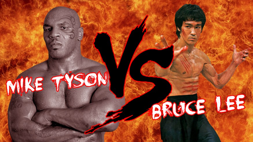 Mike Tyson vs Bruce Lee. Y tú, ¿por quién apuestas? « PonteMASfuerte