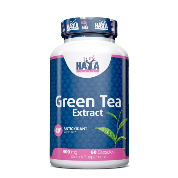 Extracto de Te verde 500 mg (Green Tea Extract) - 60 caps.