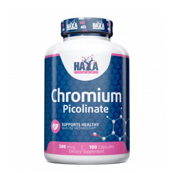 Picolinato de Cromo (Chromium Picolinate) - 100 caps.