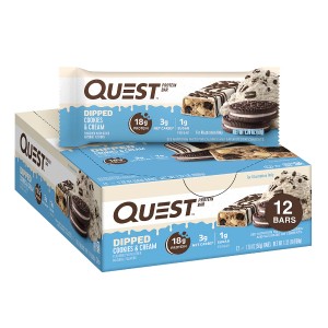 Quest Bars Dipped - 12 Barritas x 50 gr