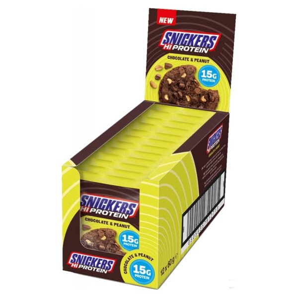 Snickers HiProtein Cookie - 12 Cookies x 60 gr