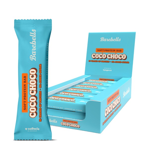 Soft Protein Bar BAREBELLS - 12 Barritas x 55 gr