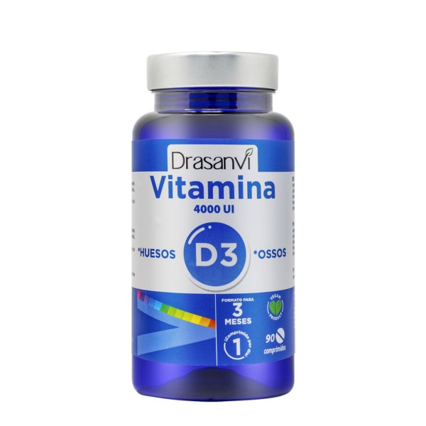 Vitamina D3 - 90 caps. (bote azul)