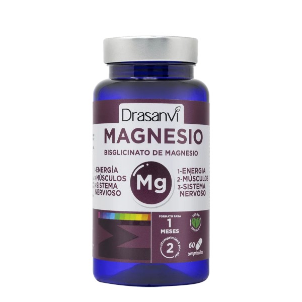 Bisglicinato de Magnesio - 60 tabls.