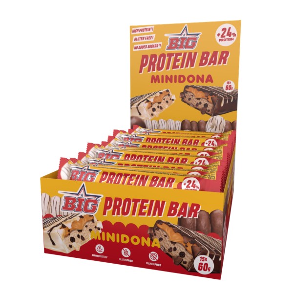 Protein Bar Minidona - 15 Barritas x 60 gr