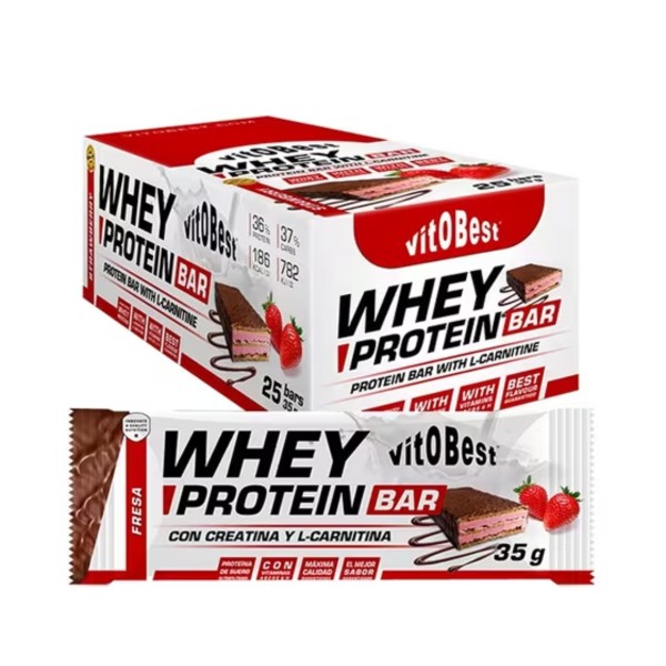 Whey Protein Bar - 25 Barritas x 35 gr