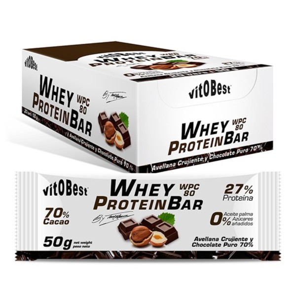 Whey Protein Bar (by Torreblanca) - 20 Barritas x 50 gr