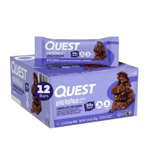 Quest Bar Protein OVERLOAD - 12 Barritas