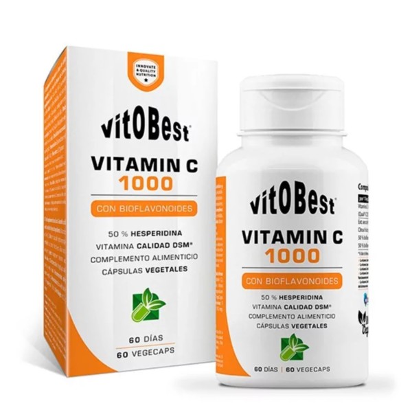 Vitamin C 1000 con Bioflavonoides - 60 vcaps.