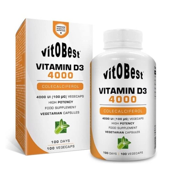 Vitamin D3 4000 - 100 vcaps.
