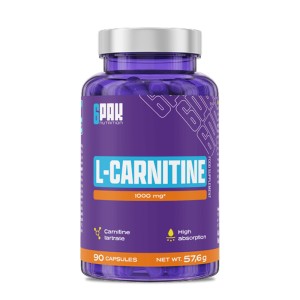 6 Pak L-Carnitine - 90 caps.