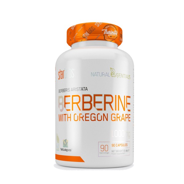 Berberine with Oregon Grape - 90 caps.