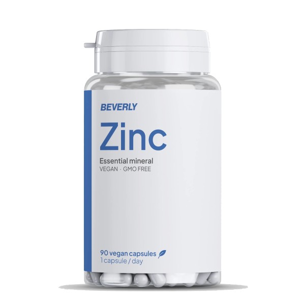 Chelated Zinc - 90 caps.
