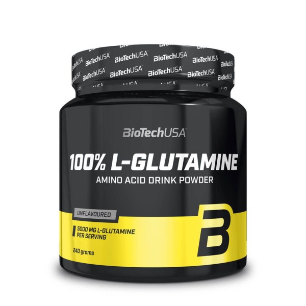 100% L-Glutamine - 240 gr