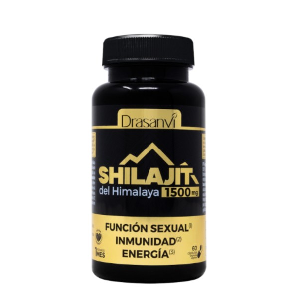 Shilajit del Himalaya 1500 mg - 60 caps.