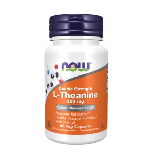 Double Strength L-Thenine 200 mg - 60 vcaps.