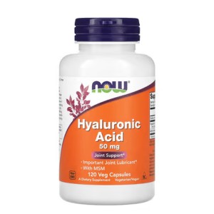 Hyaluronic Acid 50 mg - 120 vcaps.