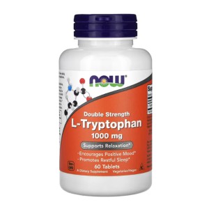 L-Tryptophan 1000 mg Double Strength - 60 tabls.