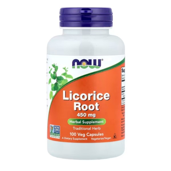 Licorice Root 450 mg - 100 vcaps.