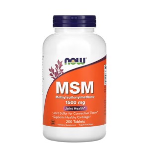 MSM Methylsulphonylmethane 1500 mg - 200 tabls.