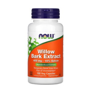 Willow Bark Extract 400 mg - 100 caps.