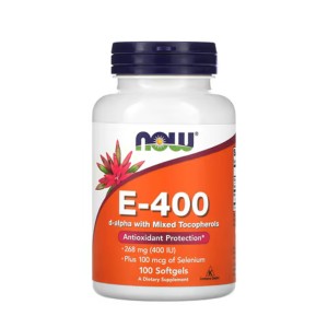 Vitamin E-400 Natural - 100 perlas