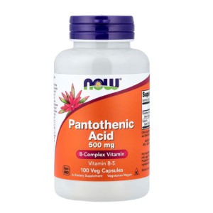 Pantothenic Acid 500 mg - 100 caps.