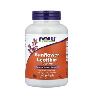 Sunflower Lecithin 1200 mg - 100 perlas