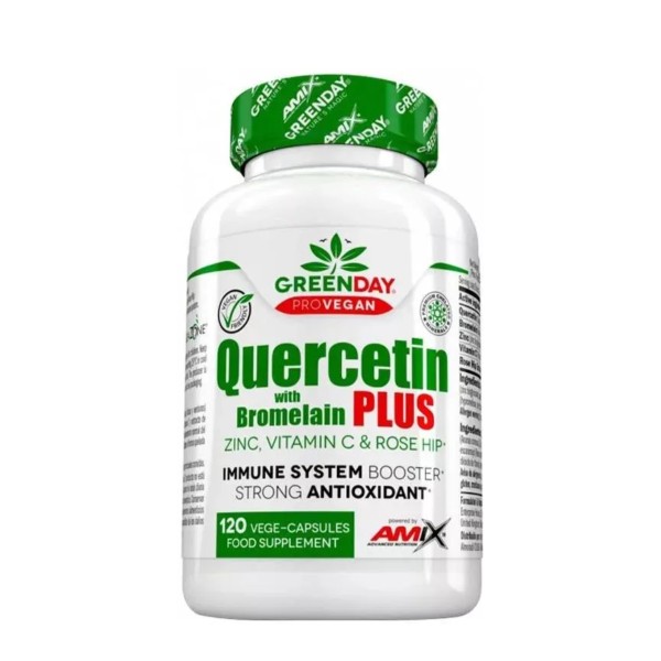 Quercetin With Bromelain - 120 vcaps.