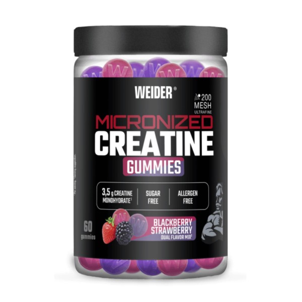 Micronized Creatine Gummies - 60 gominolas