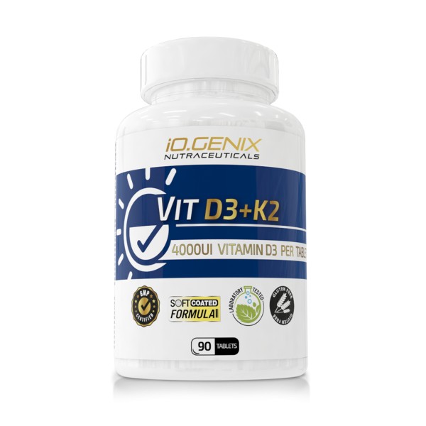 Vit D3 + K2 4000 UI - 90 tabls.