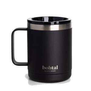 Bohtal Insulated Coffee Mug 350ml Black (Taza)