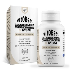 Glucosamine Chondroitine & MSM - 60 caps.