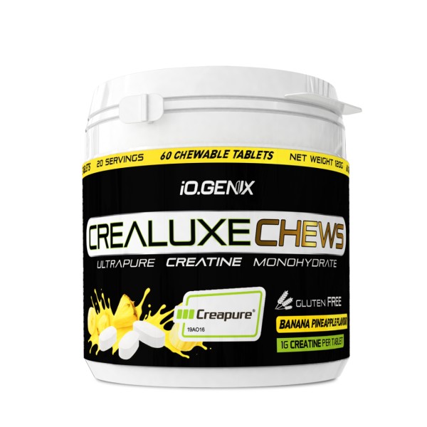 Crealuxe Chews (Creapure) - 60 tabls masticables