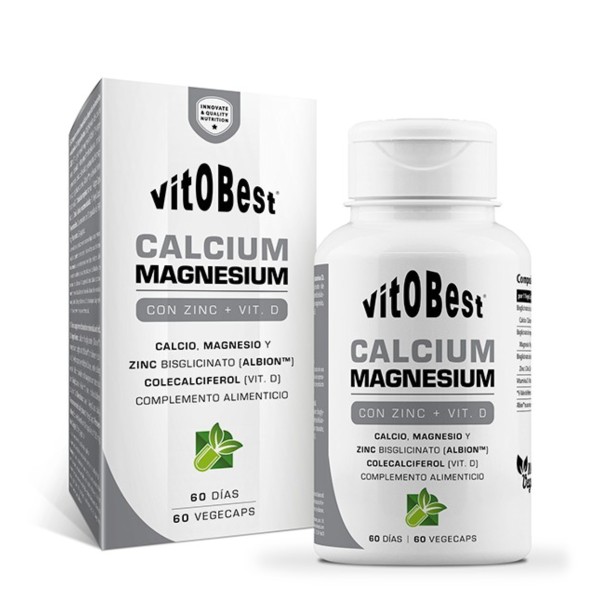 Calcium Magnesium - 60 caps.