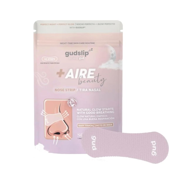 GUDSLIP Tiras Nasales AIRE BEAUTY - 1 unidad x 30 tiras