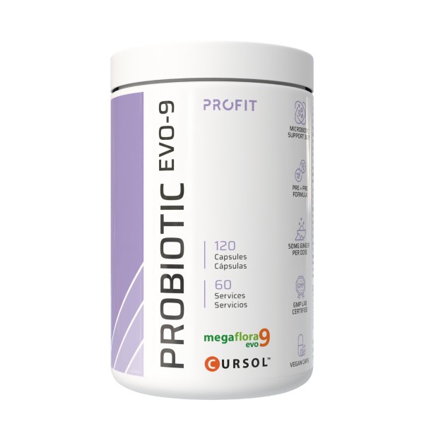 Probiotic Evo-9 (CURSOL&trade;) - 120 caps.