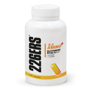 6.4 Amino + Glutamina + BCAA - 120 caps.