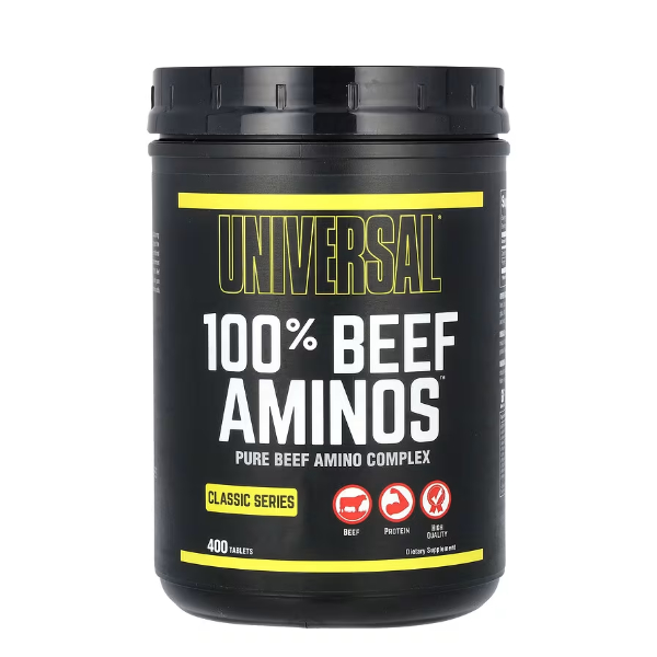100% Beef Aminos - 400 tabls.