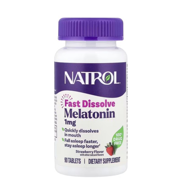 Fast Dissolve Melatonin 1 mg - 90 tbls.