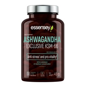 Essensey Ashwagandha Exclusive KSM-66 - 90 caps.