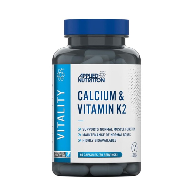 Calcium & Vitamin K2 - 60 caps.