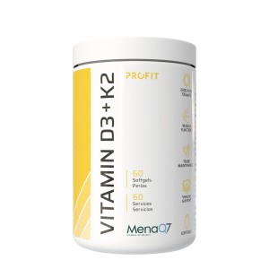Vitamin D3 + K2 - 60 Softgels