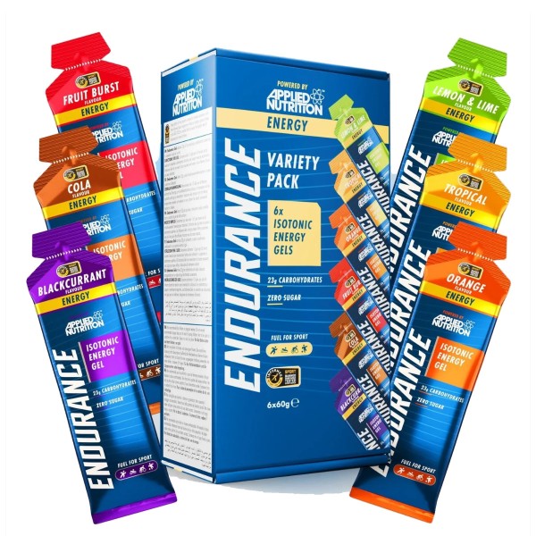 Endurance Variety Pack - 6 geles x 60 gr