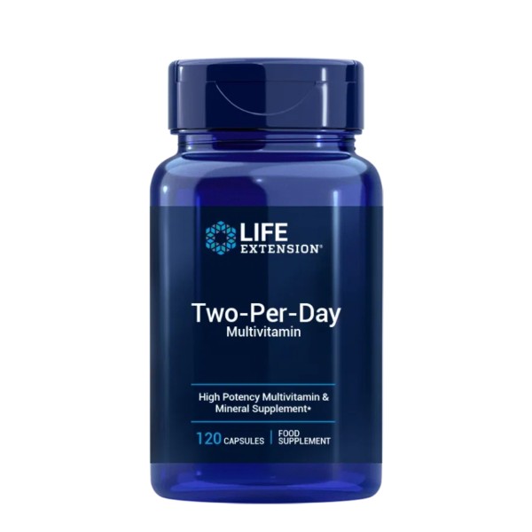 Two-Per-Day Multivitamin - 120 caps.