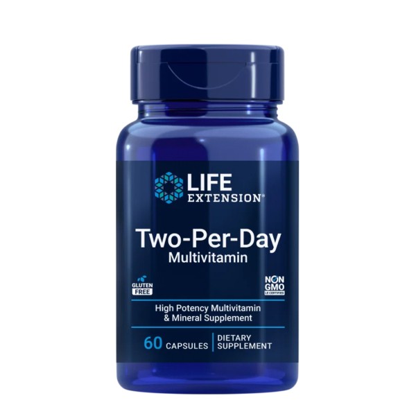 Two-Per-Day Multivitamin - 60 caps.