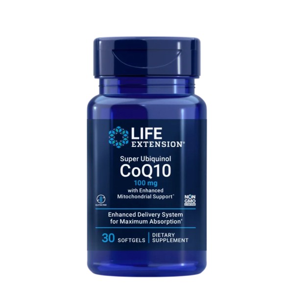 Super ubiquinol CoQ10 - 30 softgels