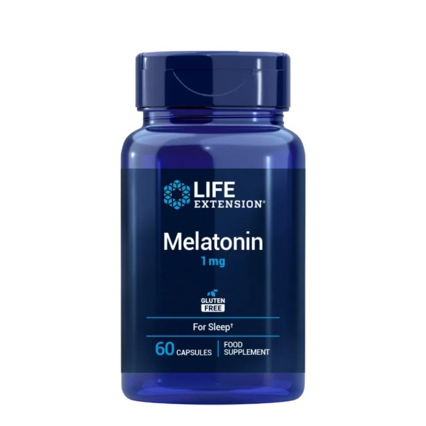 Melatonin 1 mg - 60 caps.