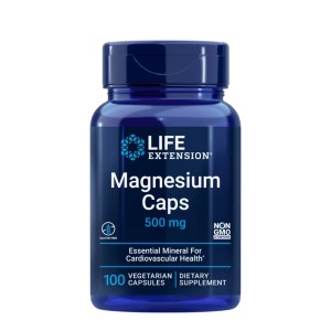 Magnesium Caps 500 mg - 100 vcaps.