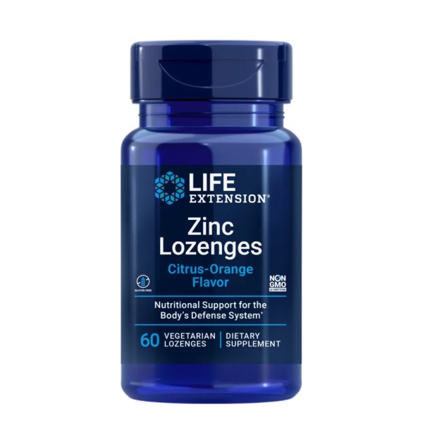 Zinc Lozenges - 60 pastillas